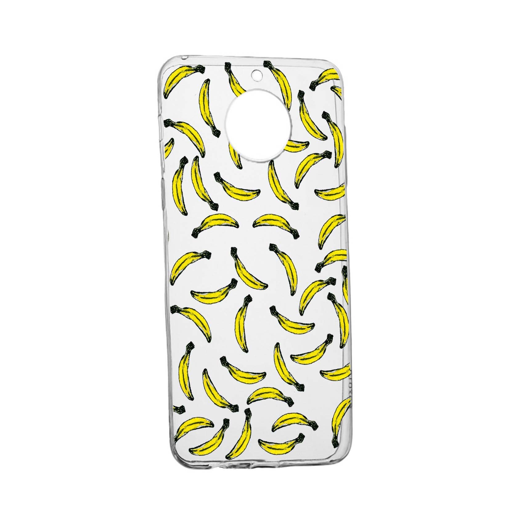 Husa Bananas, pentru Nokia 7.2, rezistenta la uzura, anti-alunecare, din silicon Premium, 664