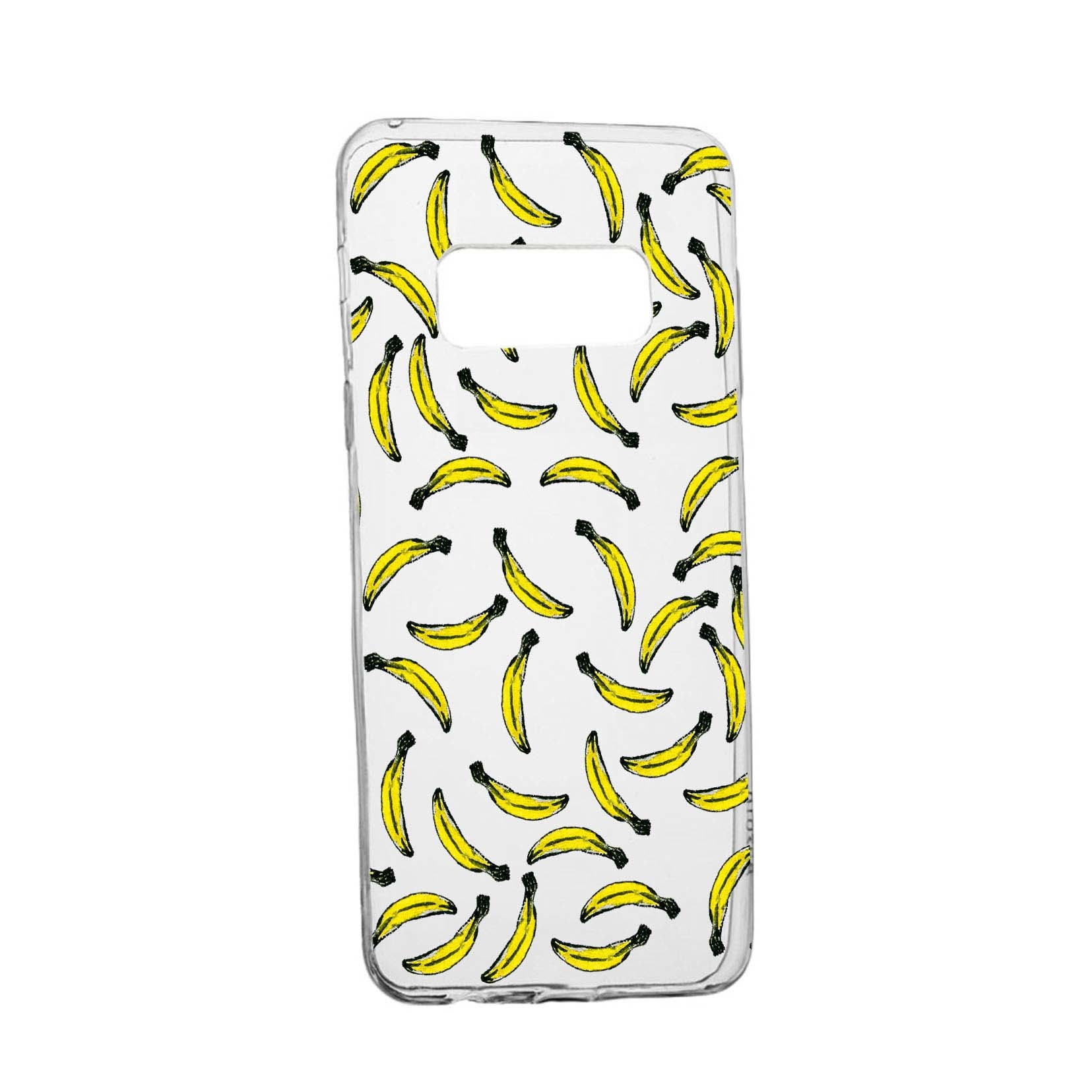 Husa Bananas, pentru Samsung Galaxy Note 9, rezistenta la uzura, anti-alunecare, din silicon Premium, 664