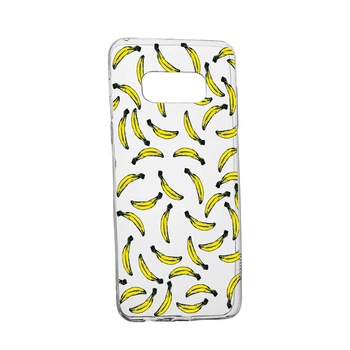Husa Bananas, pentru Samsung Galaxy S8, rezistenta la uzura, anti-alunecare, din silicon Premium, 664 Husa Bananas, pentru Samsung Galaxy S8, rezistenta la uzura, anti-alunecare, din silicon Premium, 664