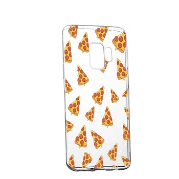 Husa Pizza, pentru LG G7/G7 ThinQ, rezistenta la uzura, anti-alunecare, din silicon Premium, 665 Husa Pizza, pentru LG G7/G7 ThinQ, rezistenta la uzura, anti-alunecare, din silicon Premium, 665