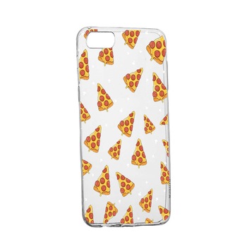 Husa Pizza, pentru Huawei Y5 2018, rezistenta la uzura, anti-alunecare, din silicon Premium, 665 Husa Pizza, pentru Huawei Y5 2018, rezistenta la uzura, anti-alunecare, din silicon Premium, 665