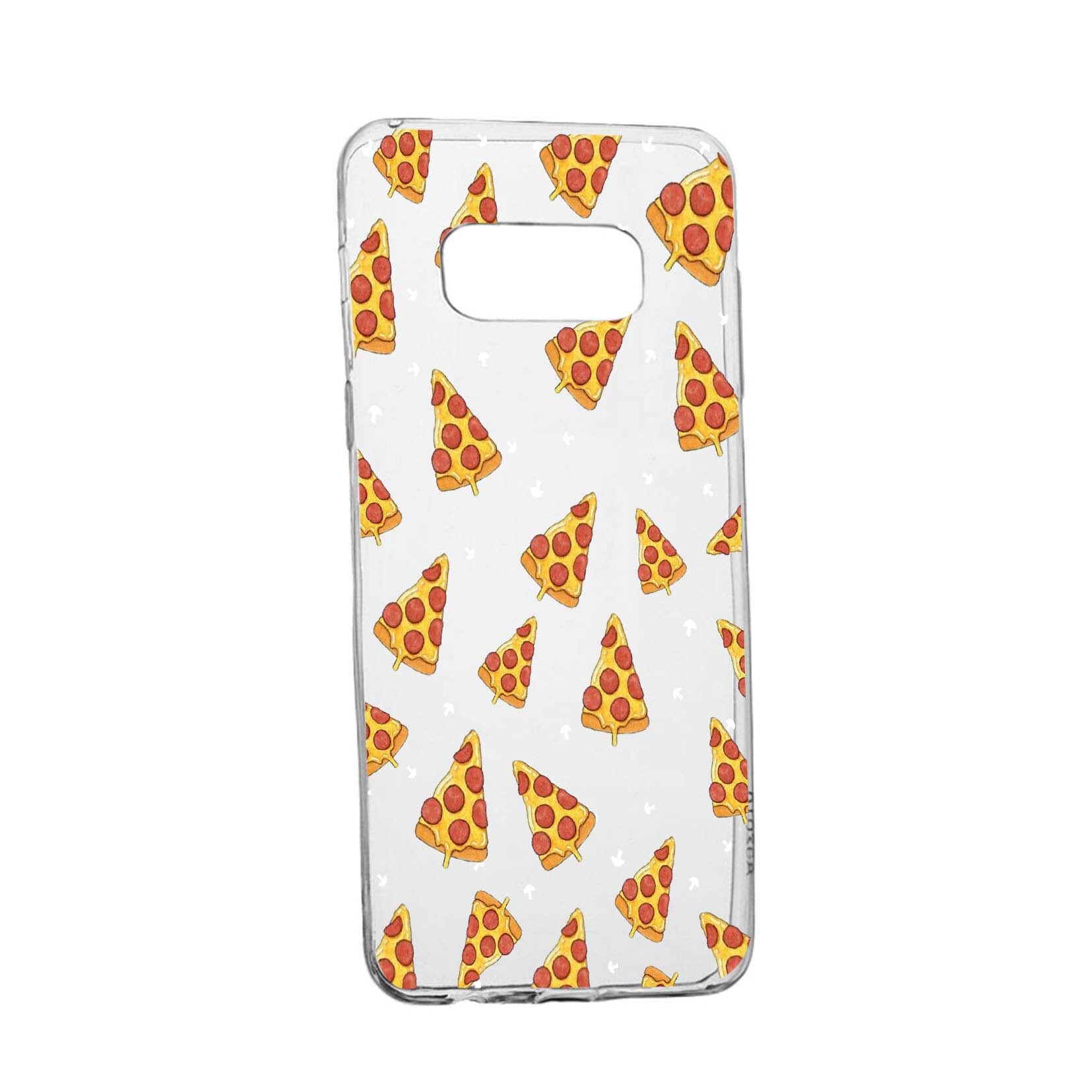 Husa Pizza, pentru Samsung Galaxy S8, rezistenta la uzura, anti-alunecare, din silicon Premium, 665