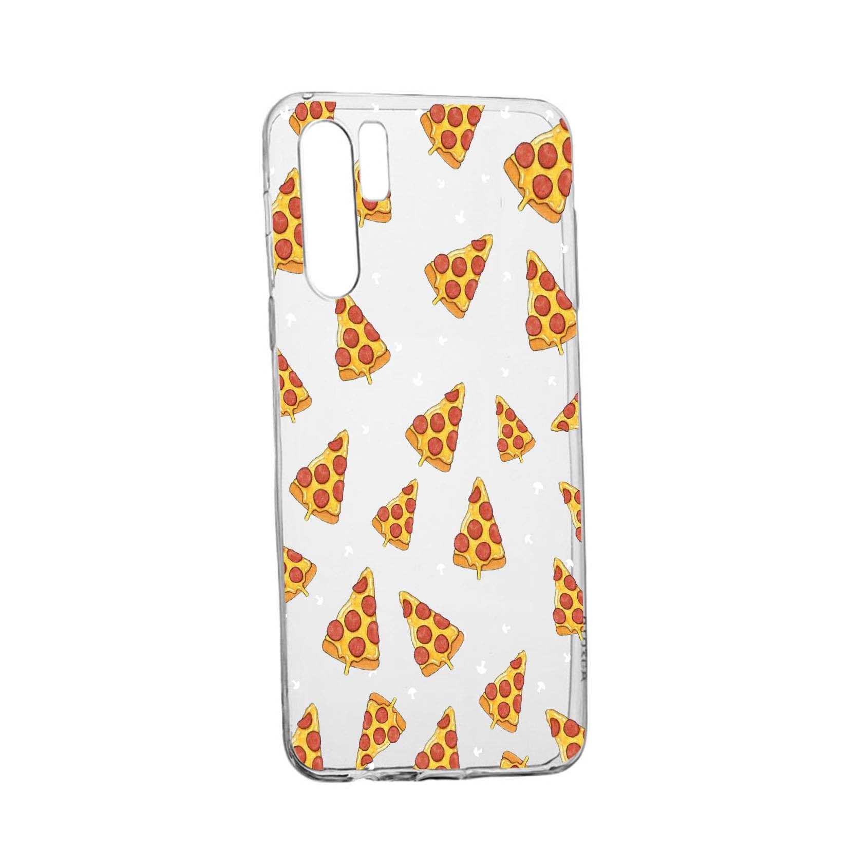 Husa Pizza, pentru Samsung Galaxy Note 10 Plus, rezistenta la uzura, anti-alunecare, din silicon Premium, 665