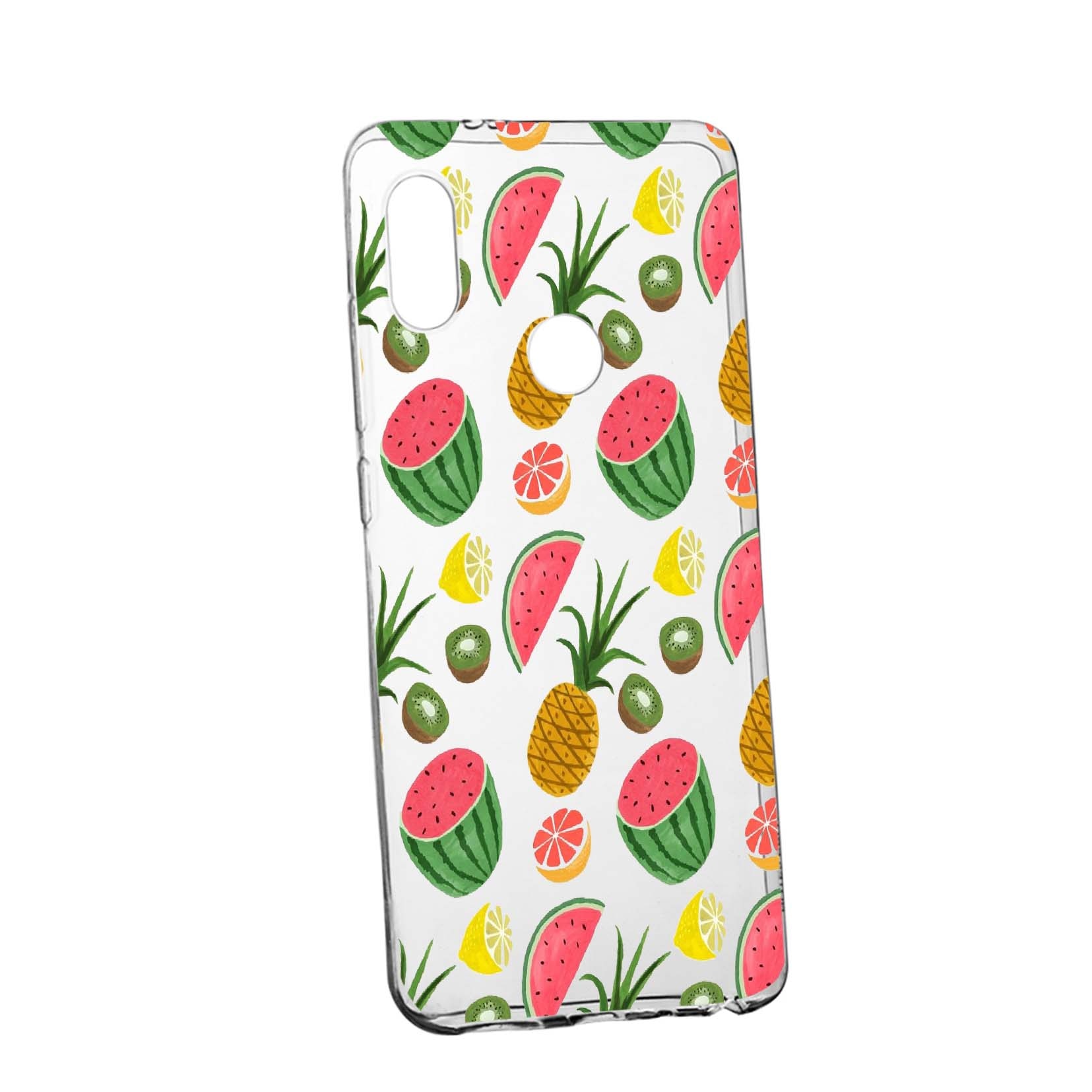 Husa Ananas, pentru Xiaomi Mi8, rezistenta la uzura, anti-alunecare, din silicon Premium, 666