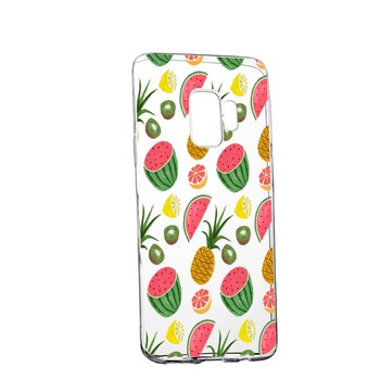 Husa Ananas, pentru Samsung Galaxy S9 Plus, rezistenta la uzura, anti-alunecare, din silicon Premium, 666 Husa Ananas, pentru Samsung Galaxy S9 Plus, rezistenta la uzura, anti-alunecare, din silicon Premium, 666