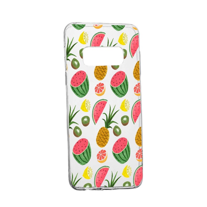 Husa Ananas, pentru Samsung Galaxy Note 9, rezistenta la uzura, anti-alunecare, din silicon Premium, 666