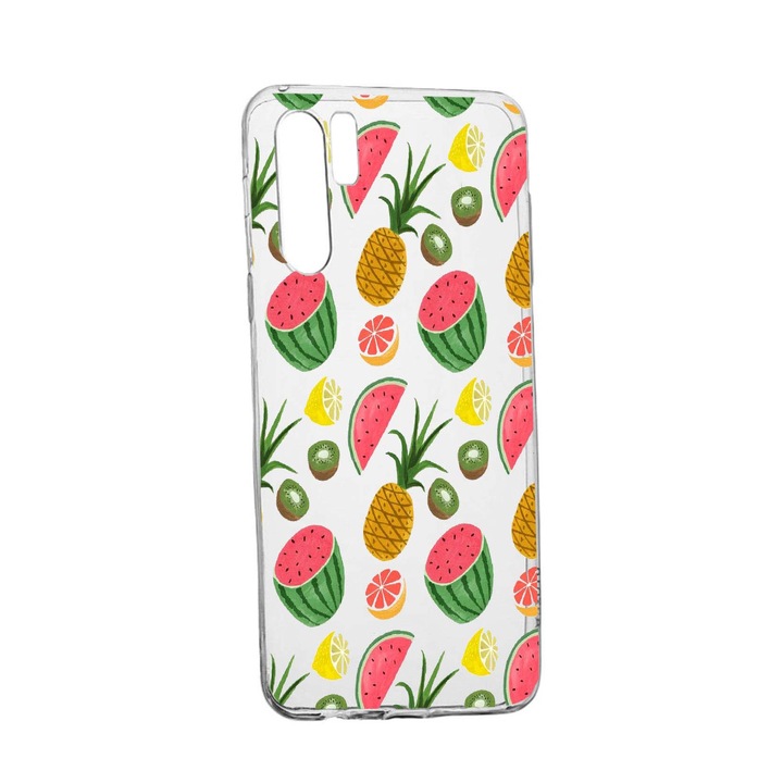 Pineapple Case за Huawei P30 Pro Устойчив на износване противоплъзгащ премиум силикон 666