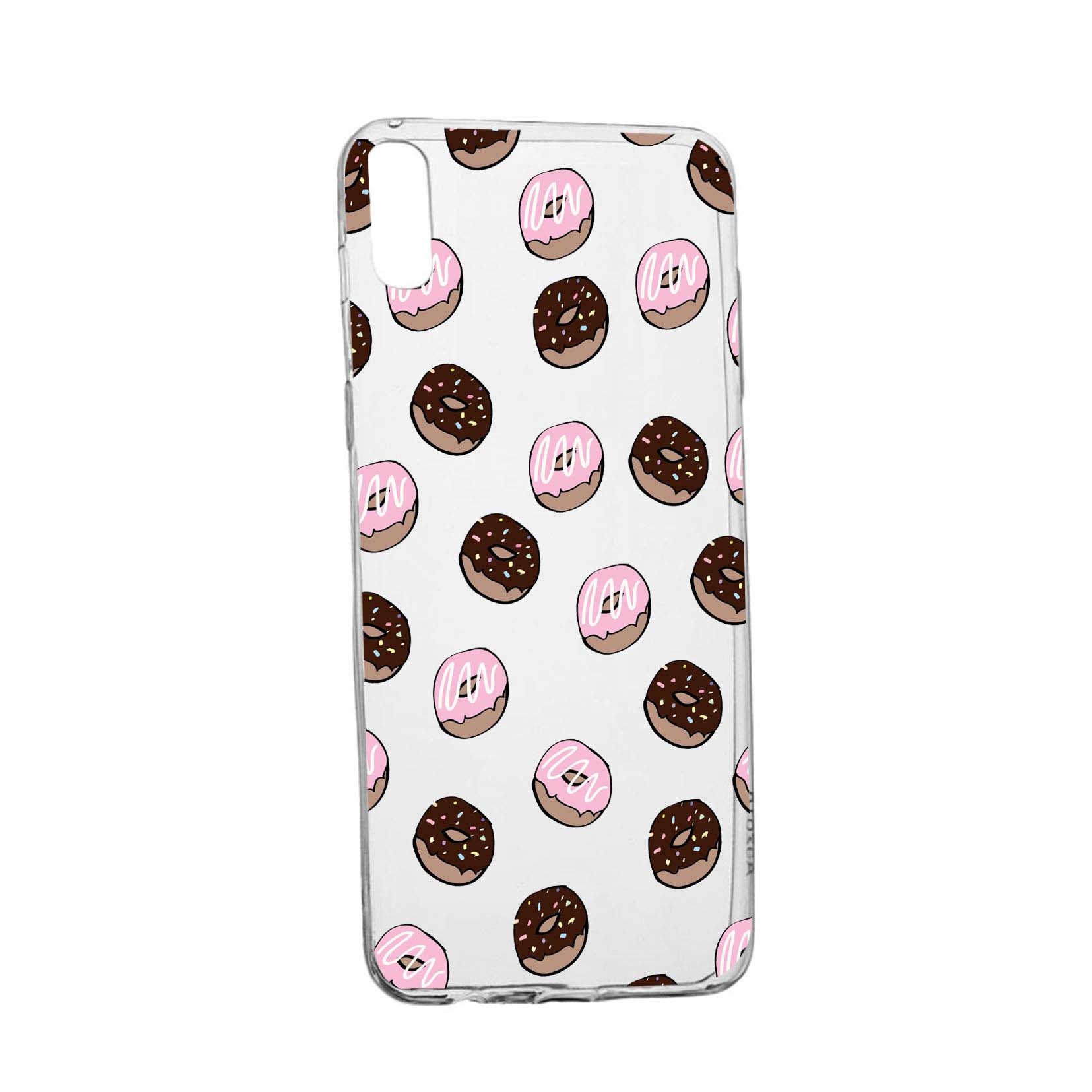 Husa Donuts, pentru Sony XA1, rezistenta la uzura, anti-alunecare, din silicon Premium, 667