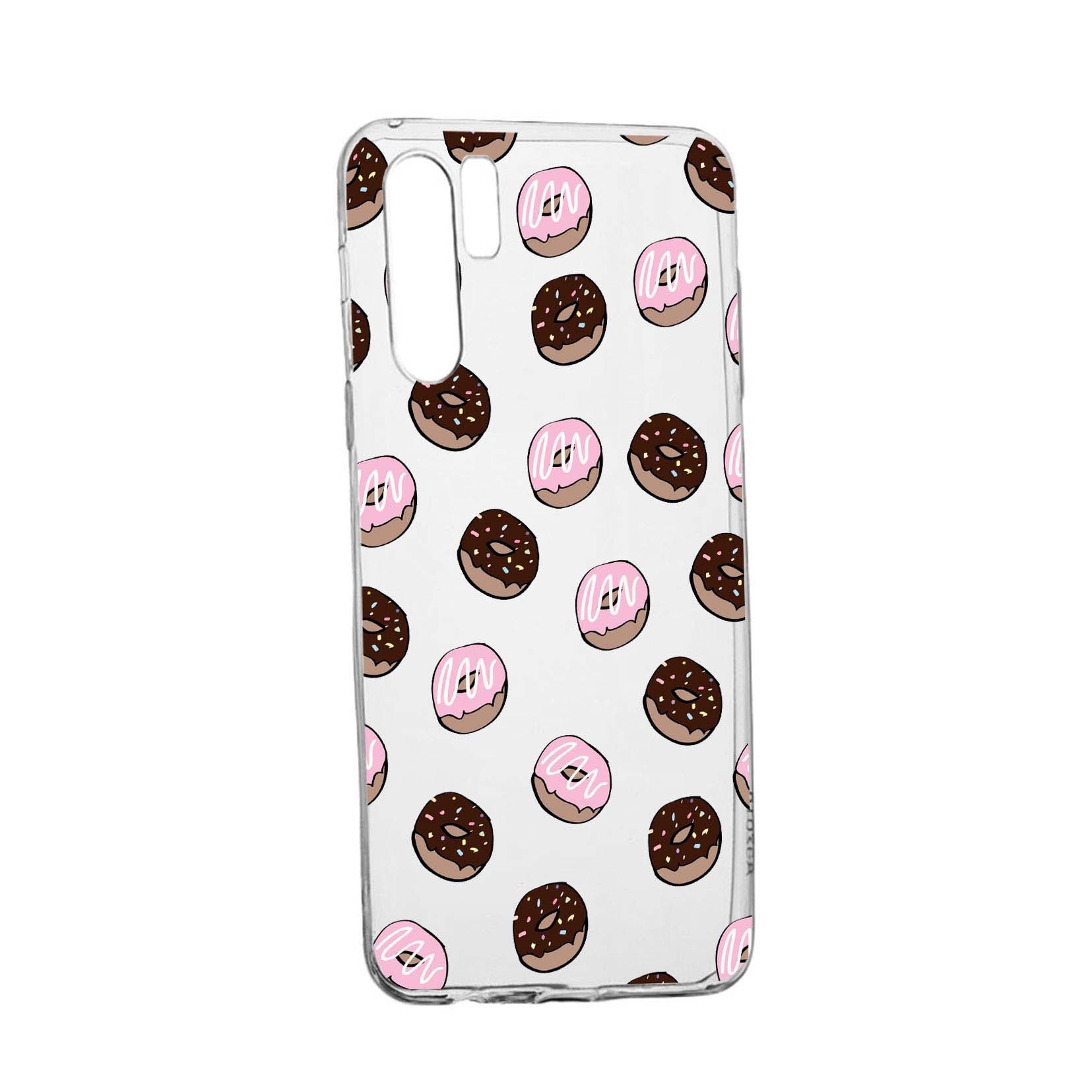 Husa Donuts, pentru Samsung Galaxy Note 10 Plus, rezistenta la uzura, anti-alunecare, din silicon Premium, 667
