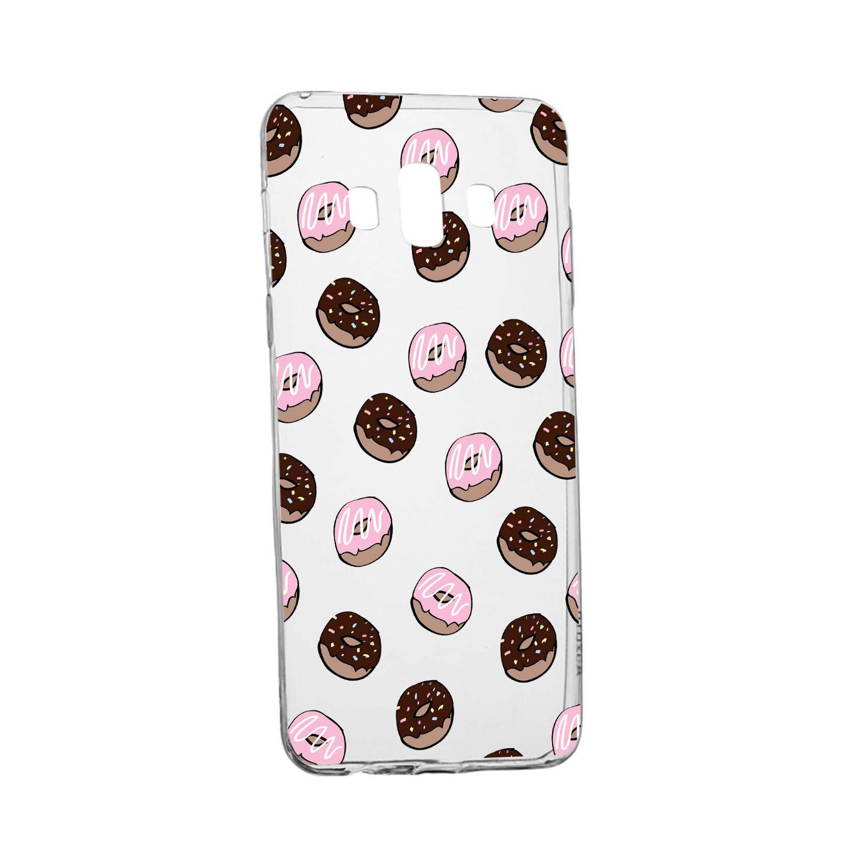 Husa Donuts, pentru Huawei Mate 10, rezistenta la uzura, anti-alunecare, din silicon Premium, 667