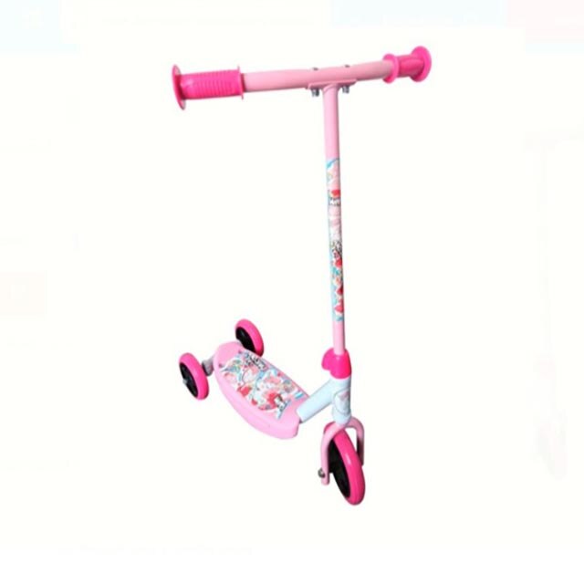 Trotineta pentru copii Felis, Model Unicorn, Pana la 20 kg, 2 ani+, 3 roti, Roz