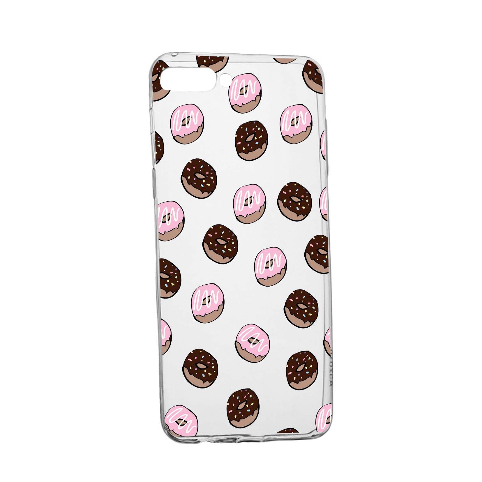 Husa Donuts, pentru LG K9, rezistenta la uzura, anti-alunecare, din silicon Premium, 667