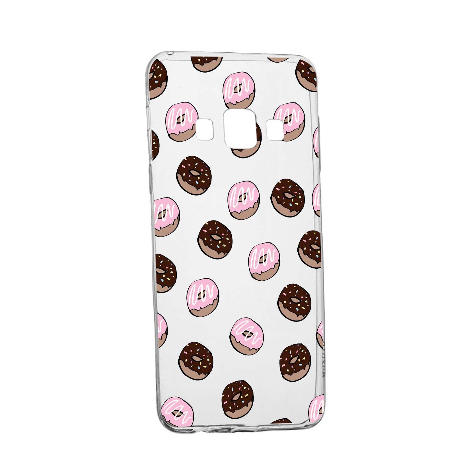Husa Donuts, pentru Samsung Galaxy J7 2016, rezistenta la uzura, anti-alunecare, din silicon Premium, 667