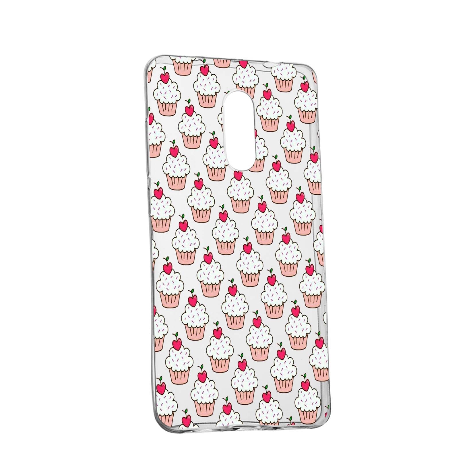 Husa Muffins, pentru LG Q7, rezistenta la uzura, anti-alunecare, din silicon Premium, 668