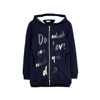 Bluza de trening, Mayoral, cu model, fete, bleumarin, 10 ani Bluza de trening, Mayoral, cu model, fete, bleumarin, 10 ani