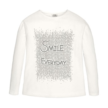 Bluza, Mayoral, cu strasuri , fetita, alb, 12 ani Bluza, Mayoral, cu strasuri , fetita, alb, 12 ani