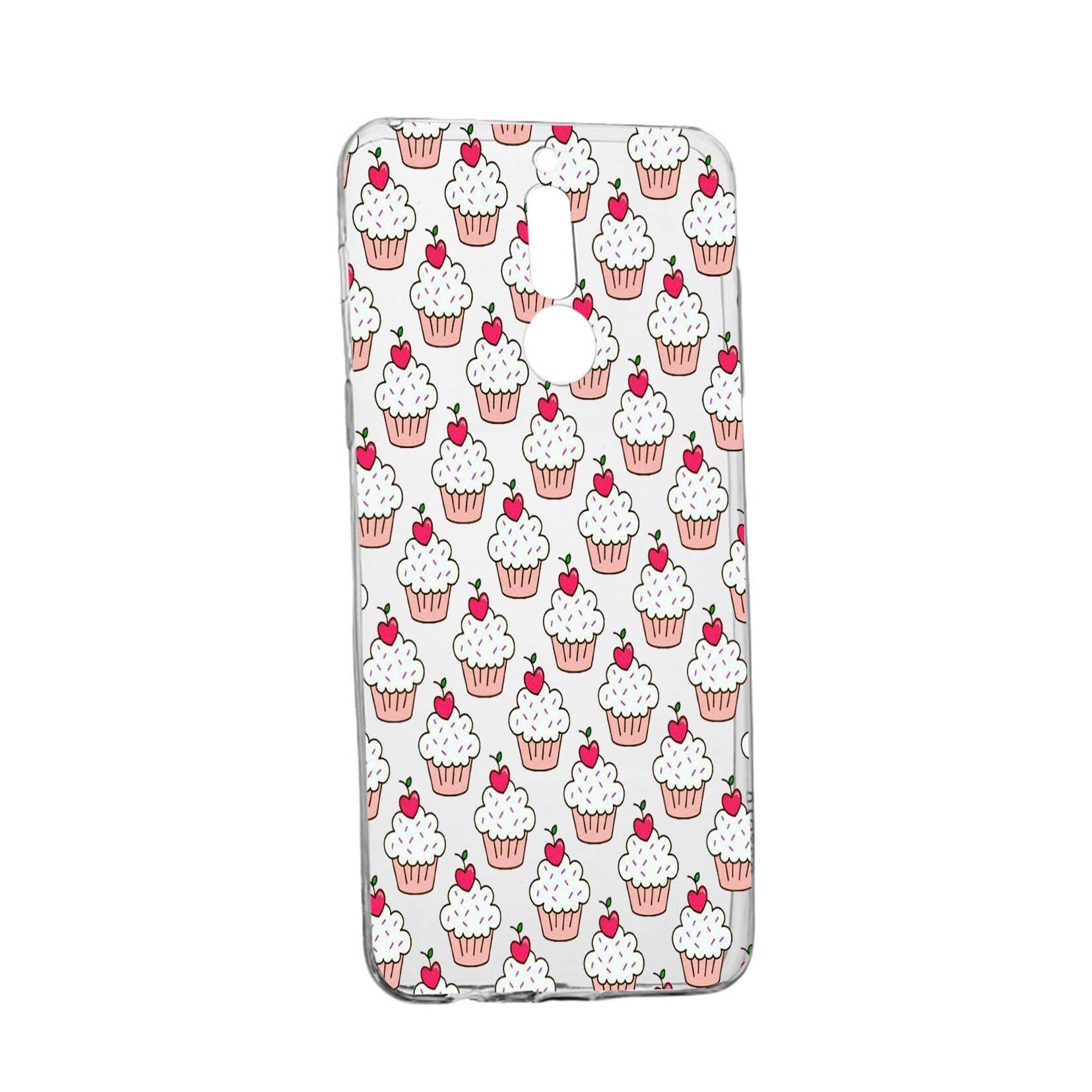 Husa Muffins, pentru LG K40 / K12 Plus, rezistenta la uzura, anti-alunecare, din silicon Premium, 668