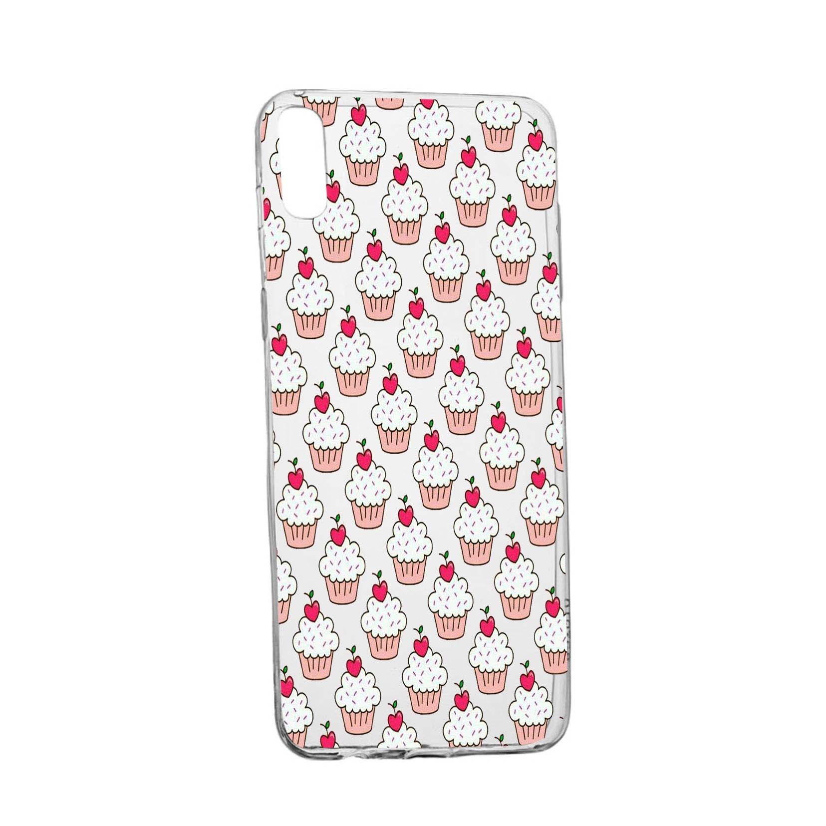 Husa Muffins, pentru Apple iPhone XR, rezistenta la uzura, anti-alunecare, din silicon Premium, 668