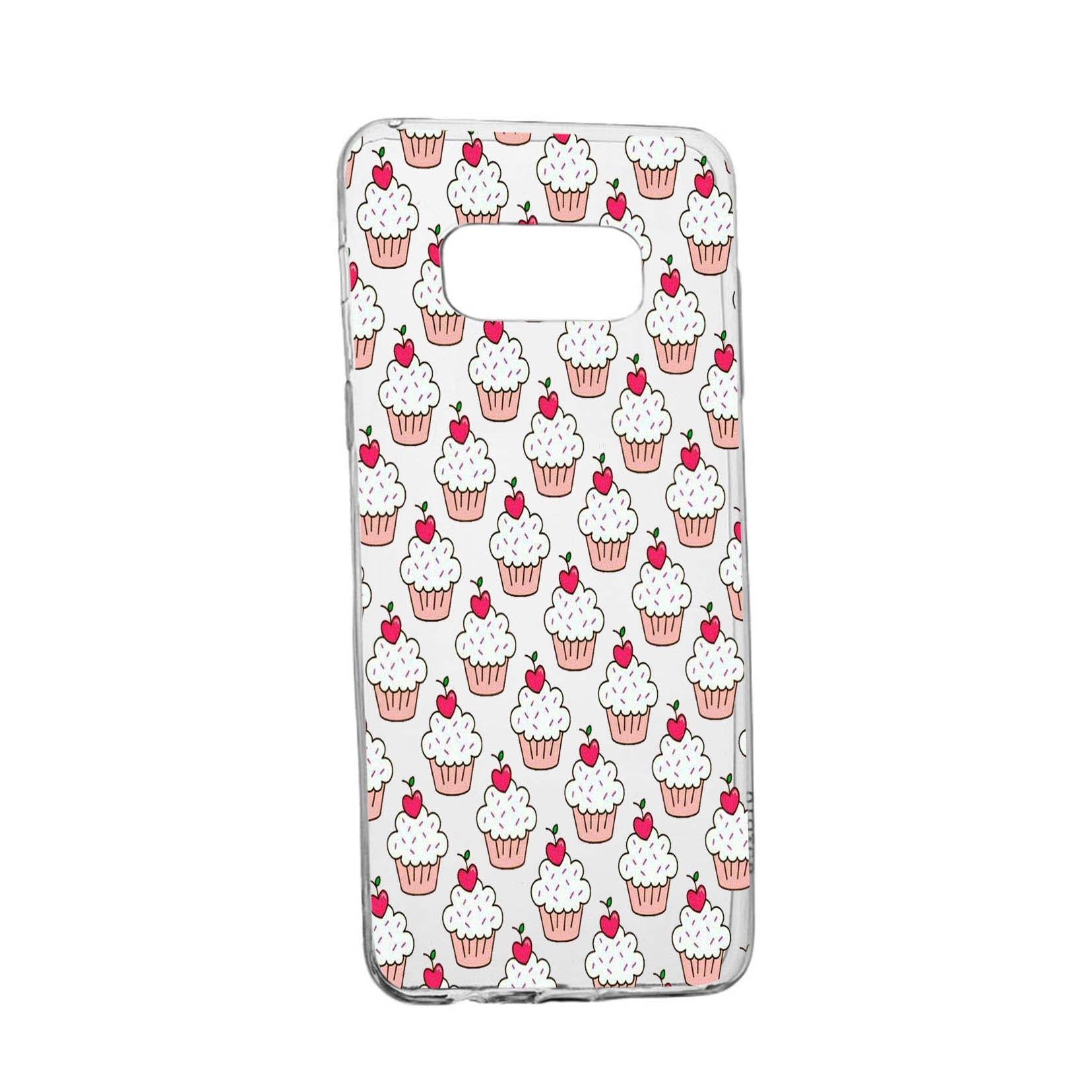 Husa Muffins, pentru Samsung Galaxy S8 Plus, rezistenta la uzura, anti-alunecare, din silicon Premium, 668