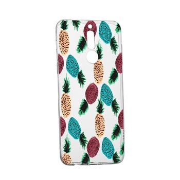 Husa Ananas, pentru LG K40 / K12 Plus, rezistenta la uzura, anti-alunecare, din silicon Premium, 669 Husa Ananas, pentru LG K40 / K12 Plus, rezistenta la uzura, anti-alunecare, din silicon Premium, 669