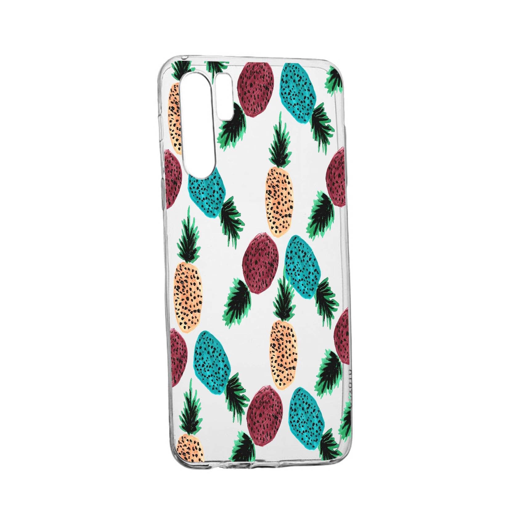 Husa Ananas, pentru Samsung Galaxy Note 10 Plus, rezistenta la uzura, anti-alunecare, din silicon Premium, 669