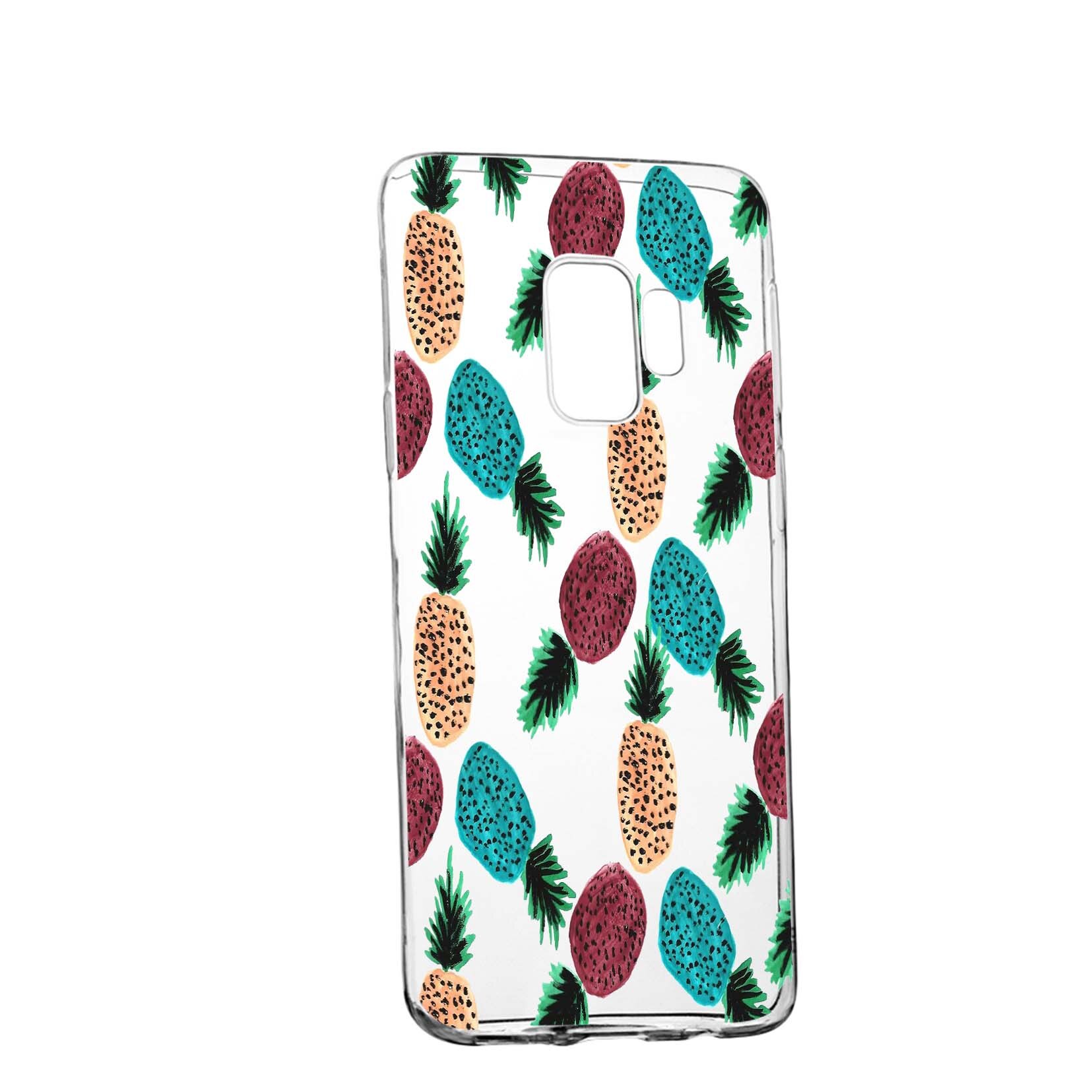 Husa Ananas, pentru Huawei Honor 7, rezistenta la uzura, anti-alunecare, din silicon Premium, 669