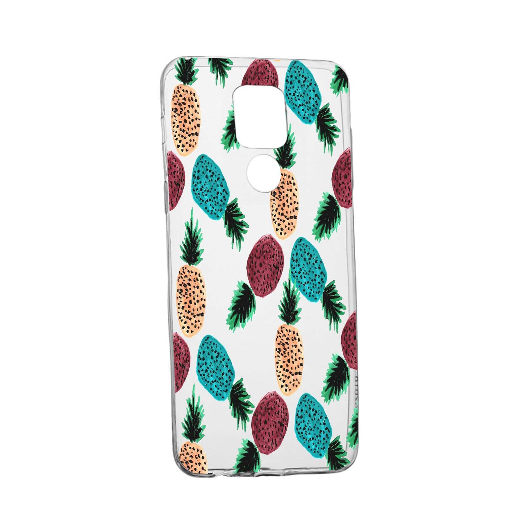 Husa Ananas, pentru Huawei Mate 20, rezistenta la uzura, anti-alunecare, din silicon Premium, 669