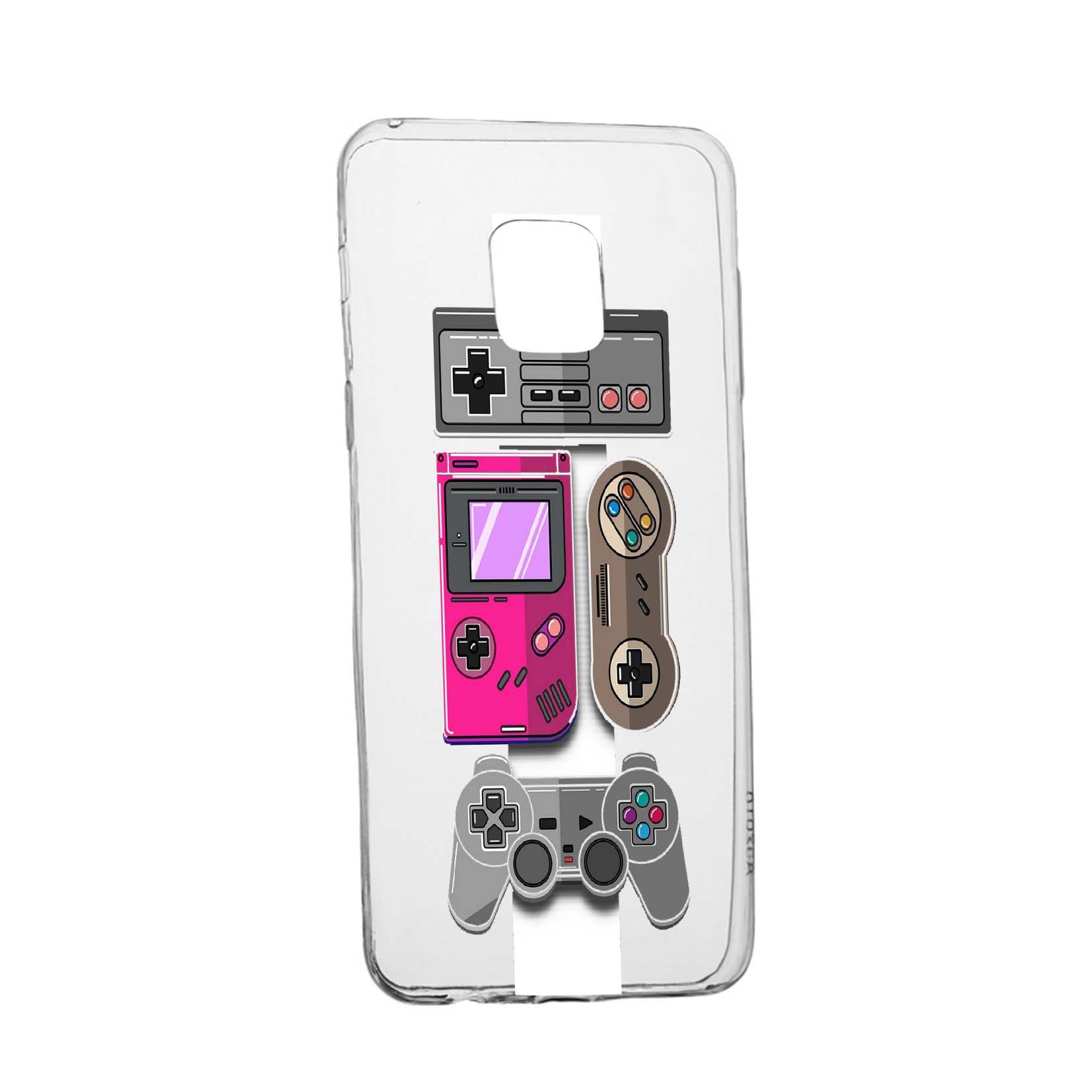 Husa Gamer - Xbox - Nintendo, pentru Huawei Mate 20 Pro, rezistenta la uzura, anti-alunecare, din silicon Premium, 670