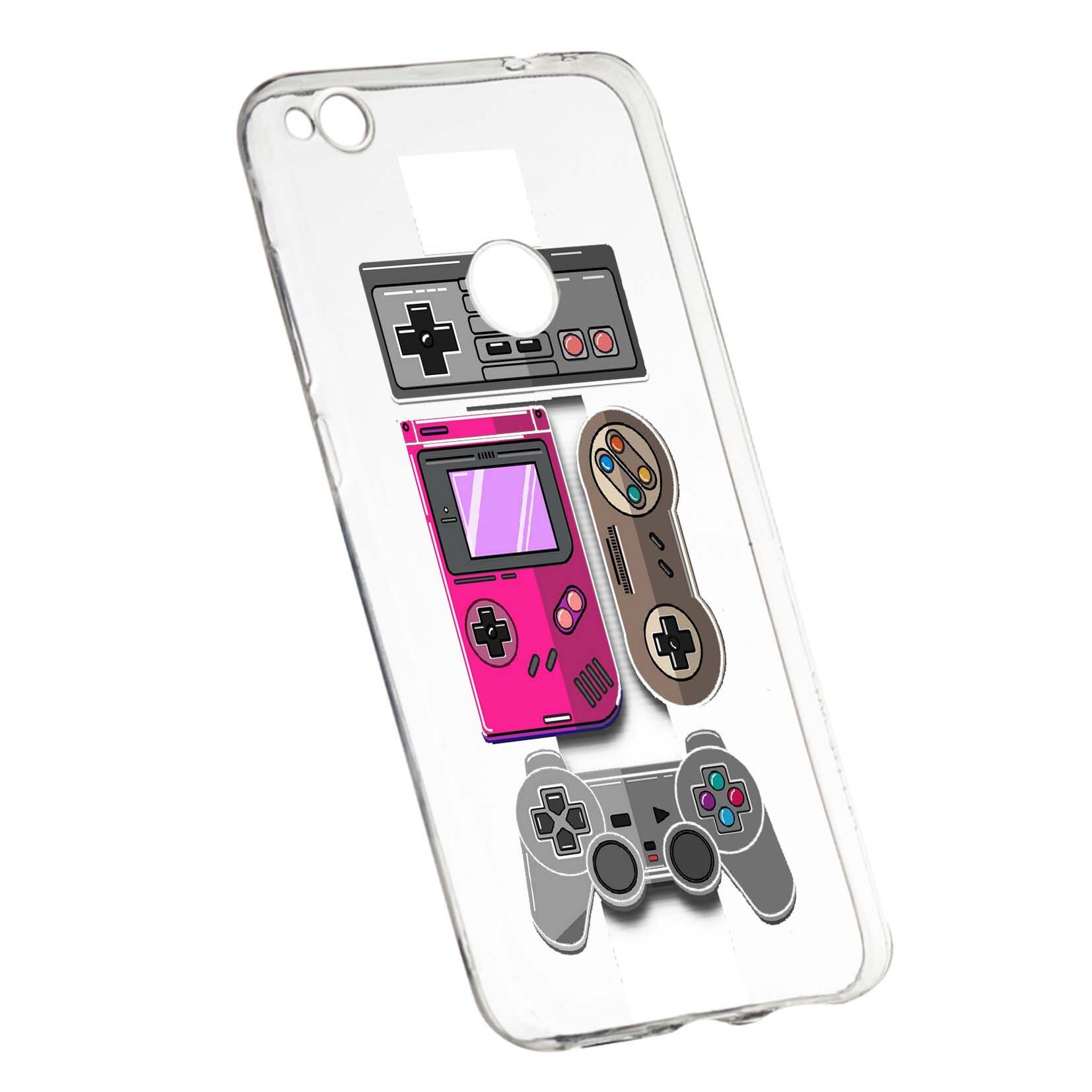 Husa Gamer - Xbox - Nintendo, pentru Huawei P9 Lite 2017/P8, rezistenta la uzura, anti-alunecare, din silicon Premium, 670