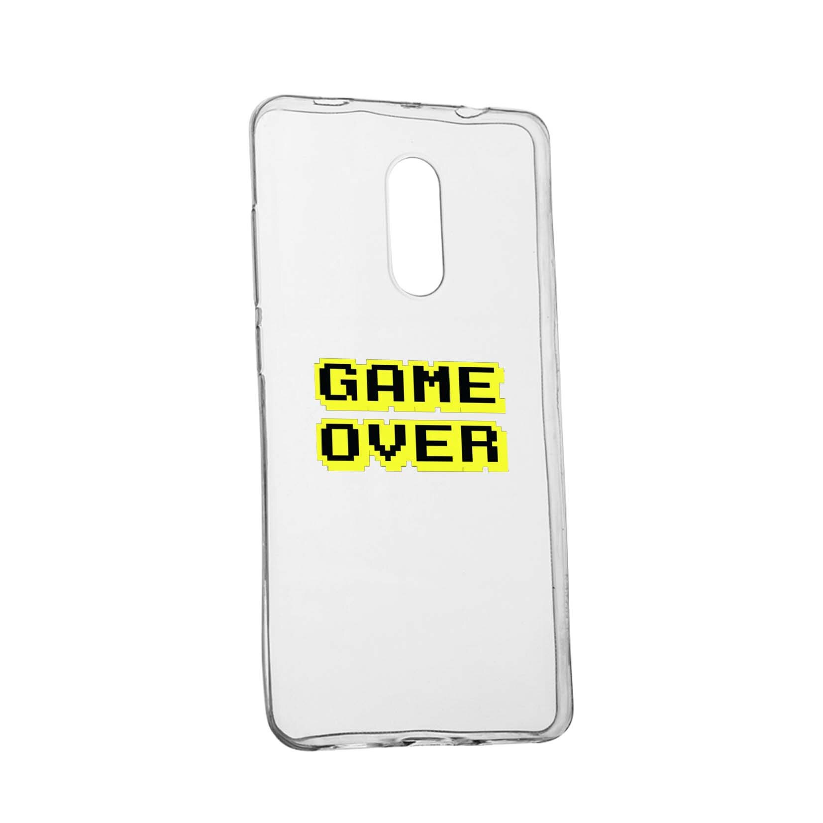 Husa Game Over, pentru Nokia 4.2, rezistenta la uzura, anti-alunecare, din silicon Premium, 671