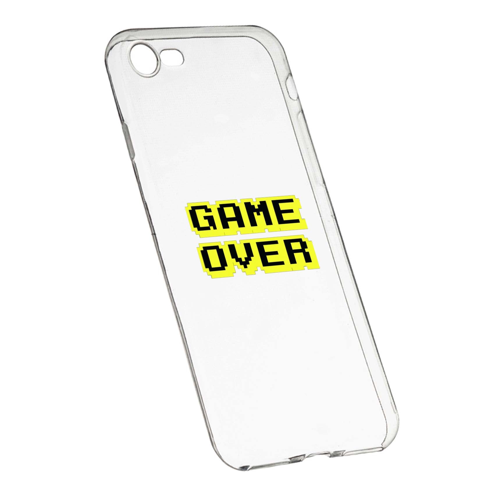 Husa Game Over, pentru HTC Desire 12, rezistenta la uzura, anti-alunecare, din silicon Premium, 671