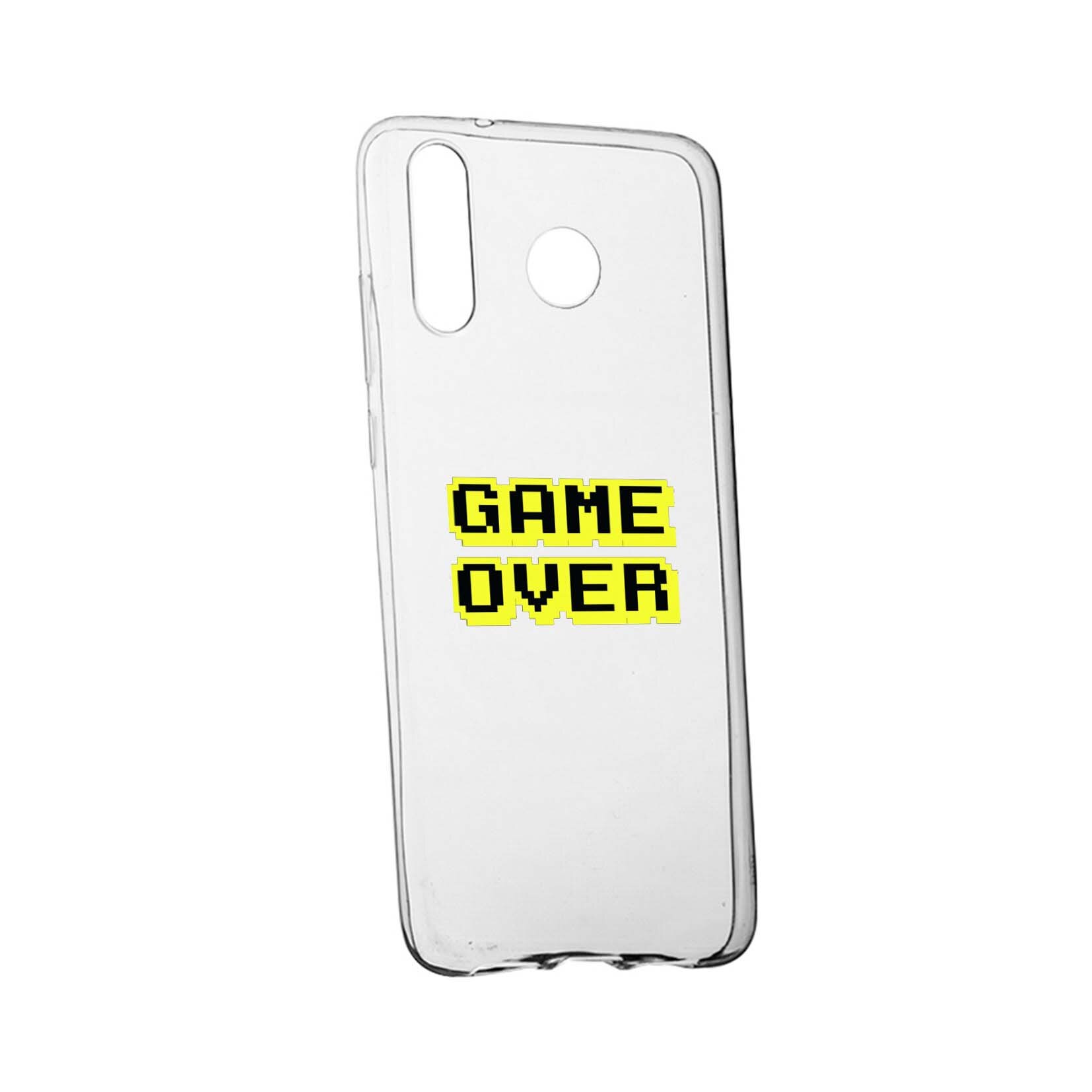 Husa Game Over, pentru Samsung Galaxy A60, rezistenta la uzura, anti-alunecare, din silicon Premium, 671