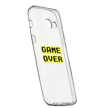 Husa Game Over, pentru Samsung Galaxy Xcover 4, rezistenta la uzura, anti-alunecare, din silicon Premium, 671 Husa Game Over, pentru Samsung Galaxy Xcover 4, rezistenta la uzura, anti-alunecare, din silicon Premium, 671