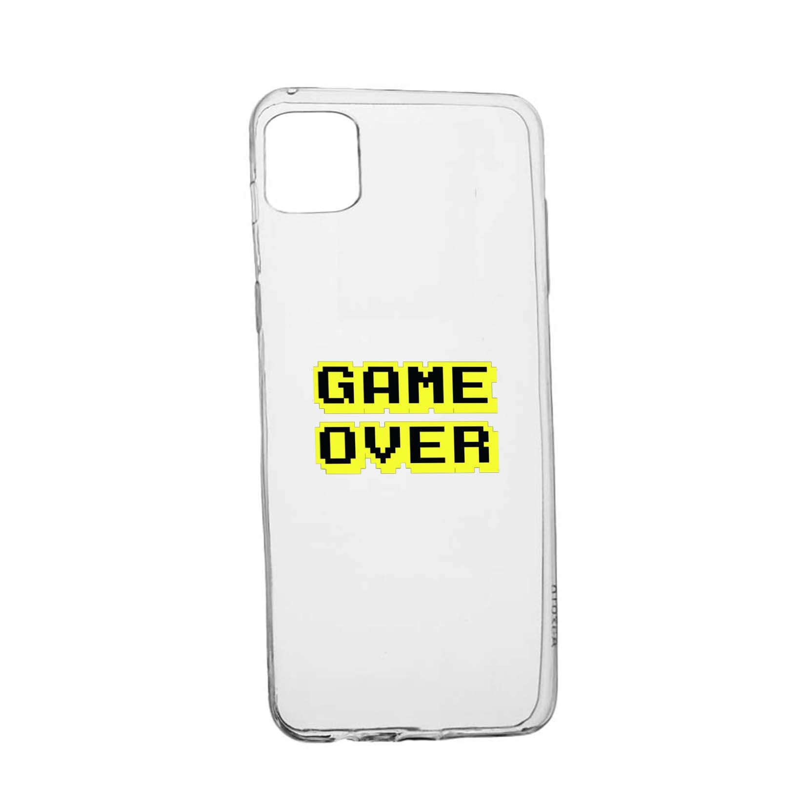 Husa Game Over, pentru Apple iPhone 11 Pro Max, rezistenta la uzura, anti-alunecare, din silicon Premium, 671