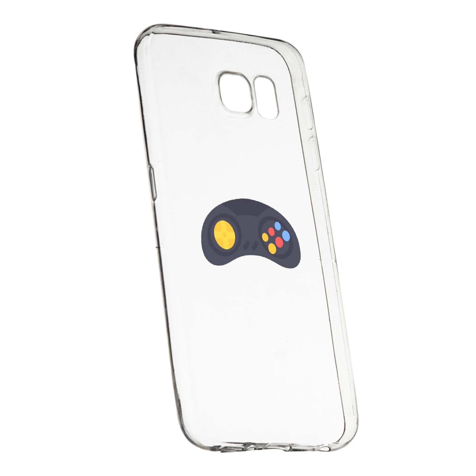 Husa Gamer - Xbox, pentru Samsung Galaxy S6, rezistenta la uzura, anti-alunecare, din silicon Premium, 672