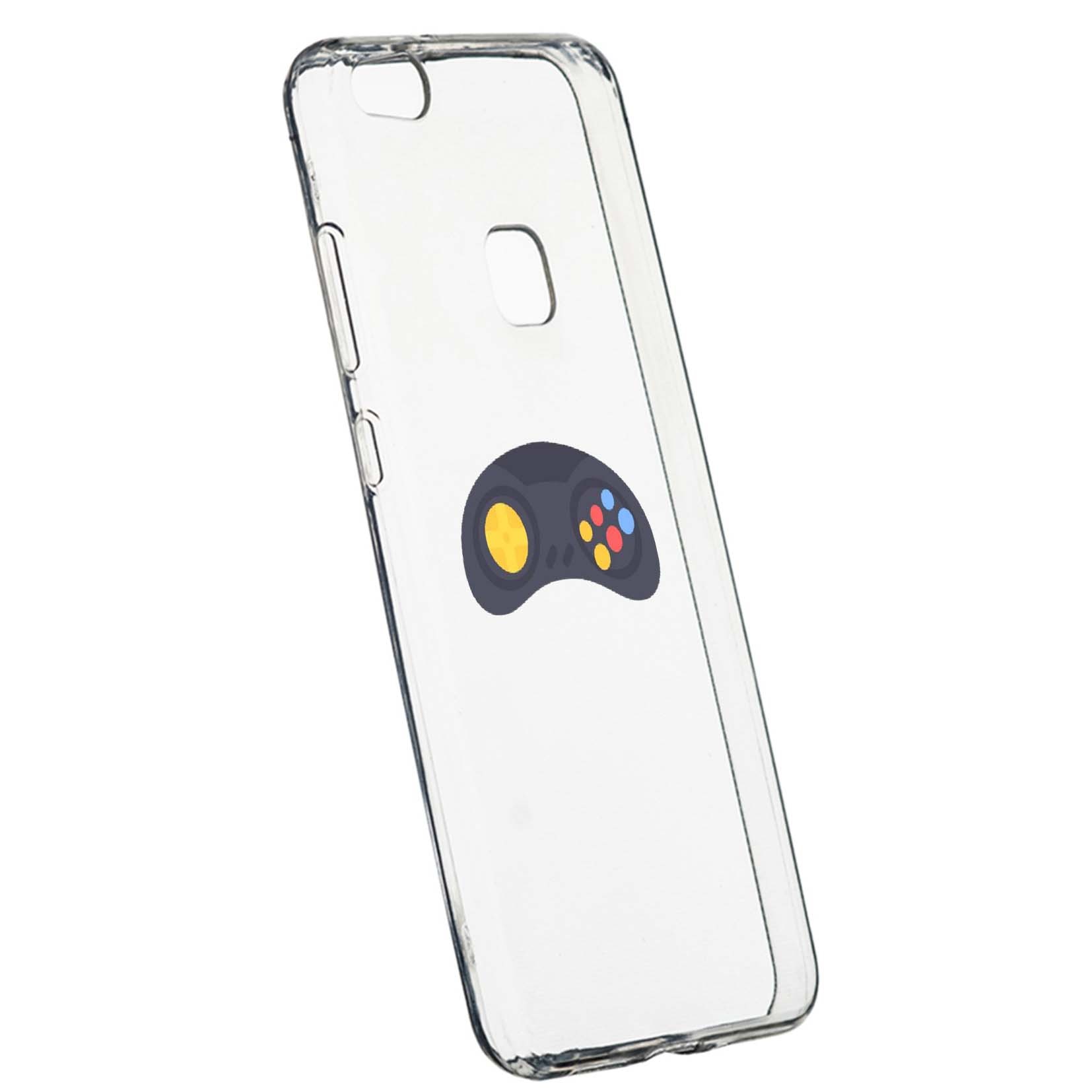 Husa Gamer - Xbox, pentru Huawei P10 Lite, rezistenta la uzura, anti-alunecare, din silicon Premium, 672