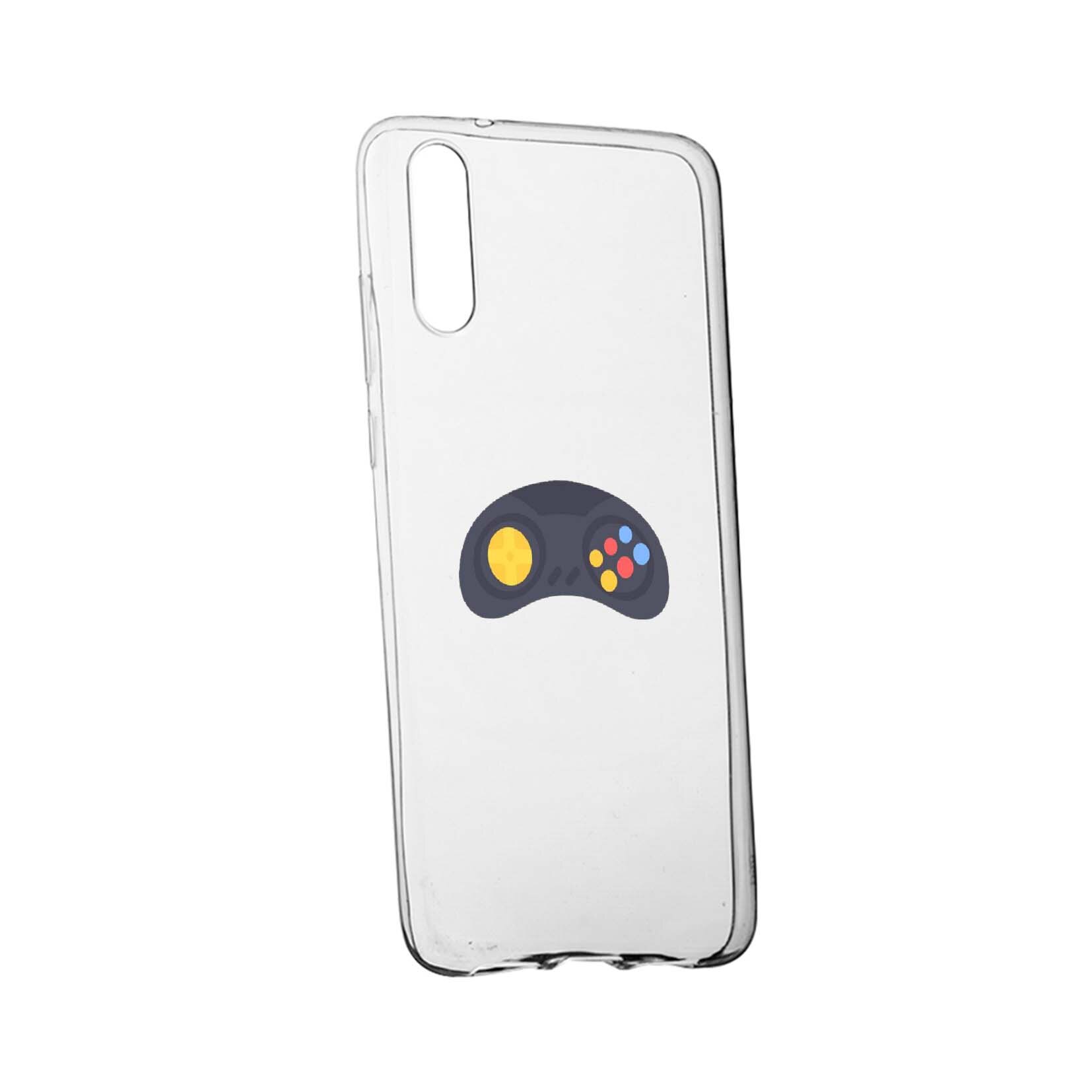 Husa Gamer - Xbox, pentru Huawei P20, rezistenta la uzura, anti-alunecare, din silicon Premium, 672