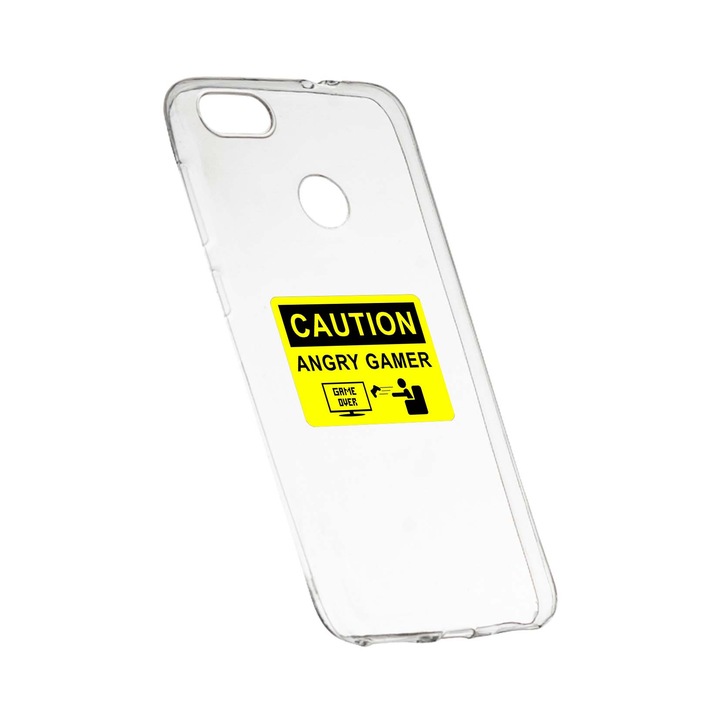 Калъф Angry Gamer за HTC Desire 12 Plus Устойчив на износване противоплъзгащ премиум силиконов калъф 673