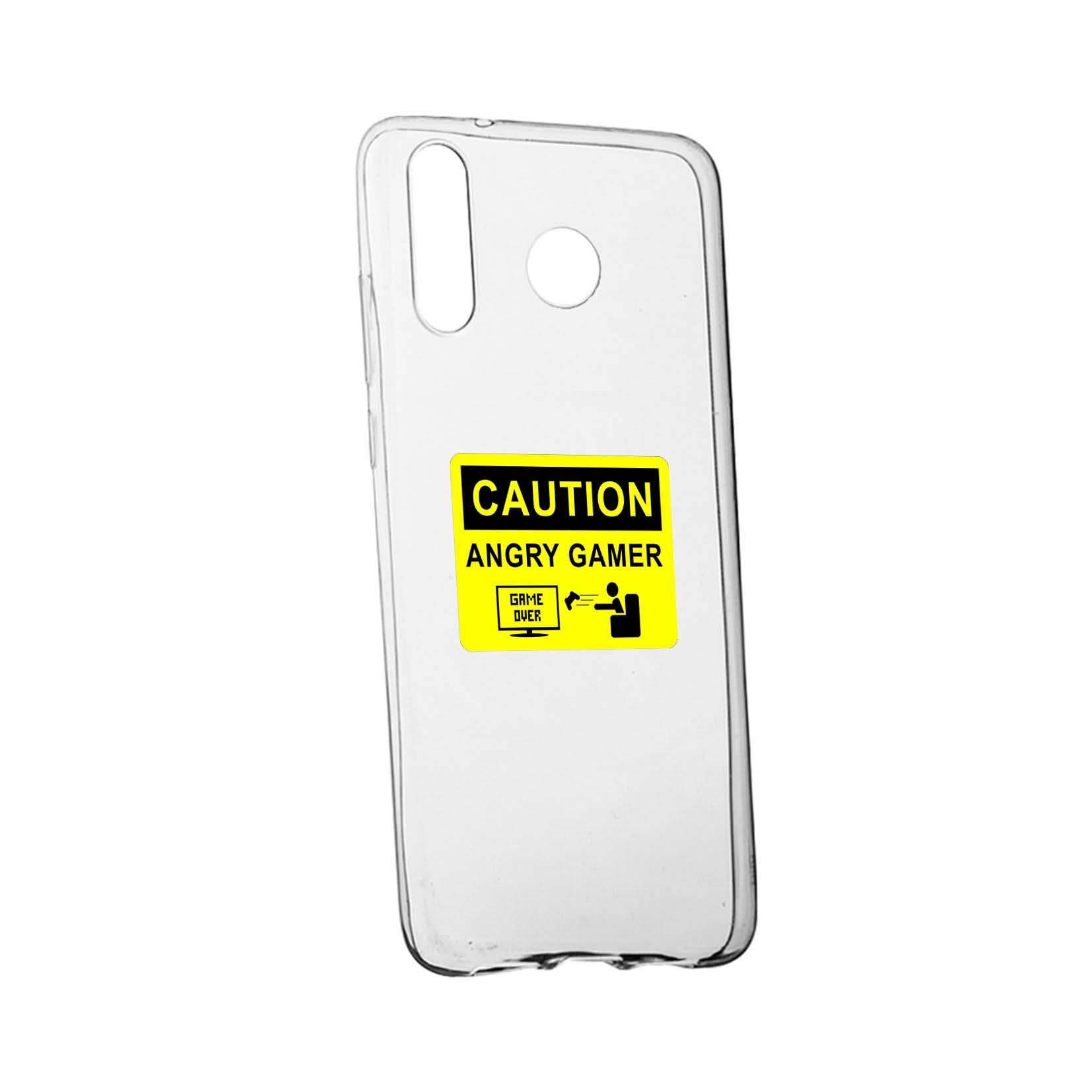 Husa Angry Gamer, pentru Samsung Galaxy M30 / Galaxy A40S, rezistenta la uzura, anti-alunecare, din silicon Premium, 673