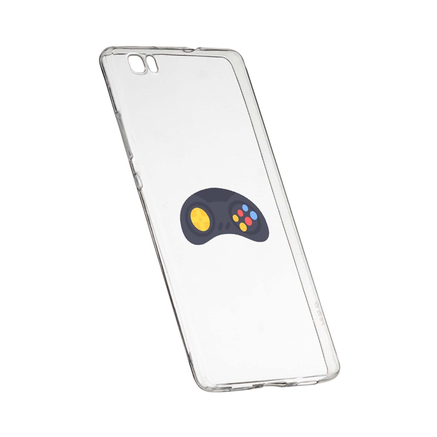 Husa Gamer - Xbox, pentru Huawei P8 Lite, rezistenta la uzura, anti-alunecare, din silicon Premium, 672