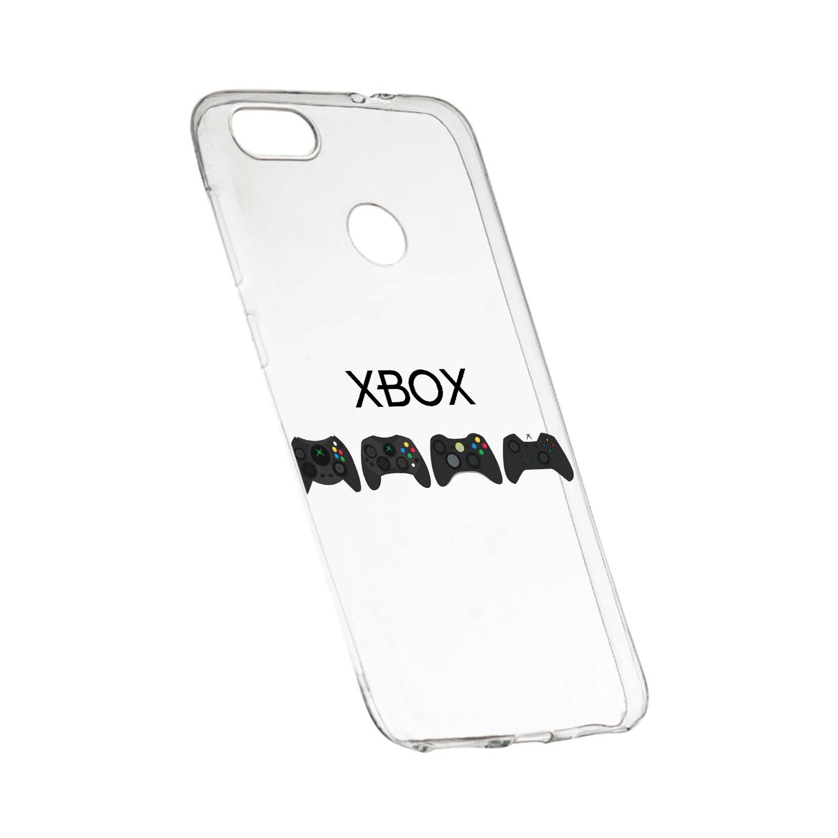 Husa Gamer - Xbox, pentru HTC Desire 12 Plus, rezistenta la uzura, anti-alunecare, din silicon Premium, 674