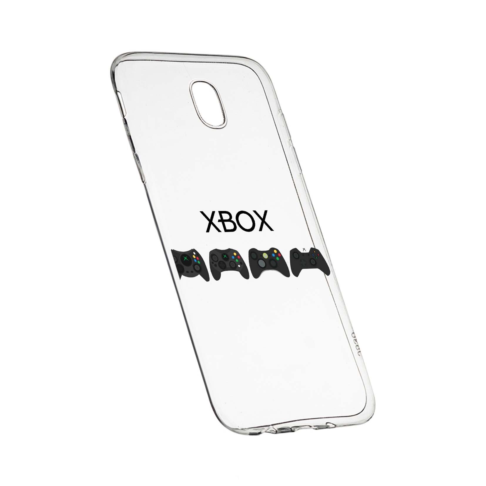 Husa Gamer - Xbox, pentru HTC U Play, rezistenta la uzura, anti-alunecare, din silicon Premium, 674