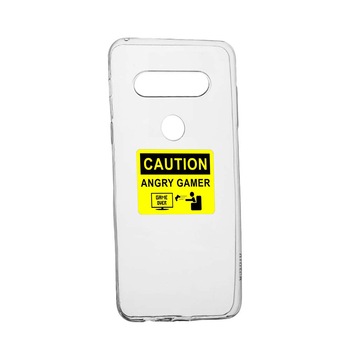 Husa Angry Gamer, pentru LG K50 / Q60, rezistenta la uzura, anti-alunecare, din silicon Premium, 673 Husa Angry Gamer, pentru LG K50 / Q60, rezistenta la uzura, anti-alunecare, din silicon Premium, 673