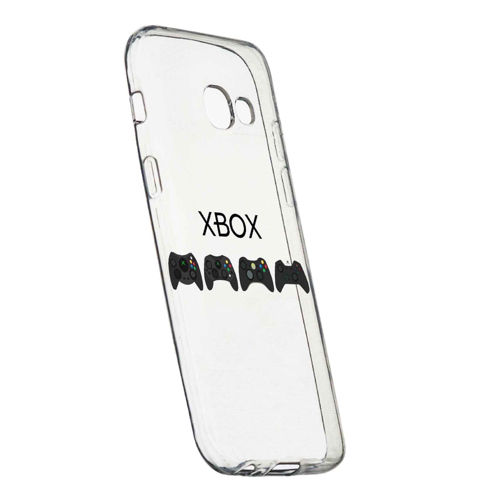 Husa Gamer - Xbox, pentru Samsung Galaxy J4 Plus 2018, rezistenta la uzura, anti-alunecare, din silicon Premium, 674