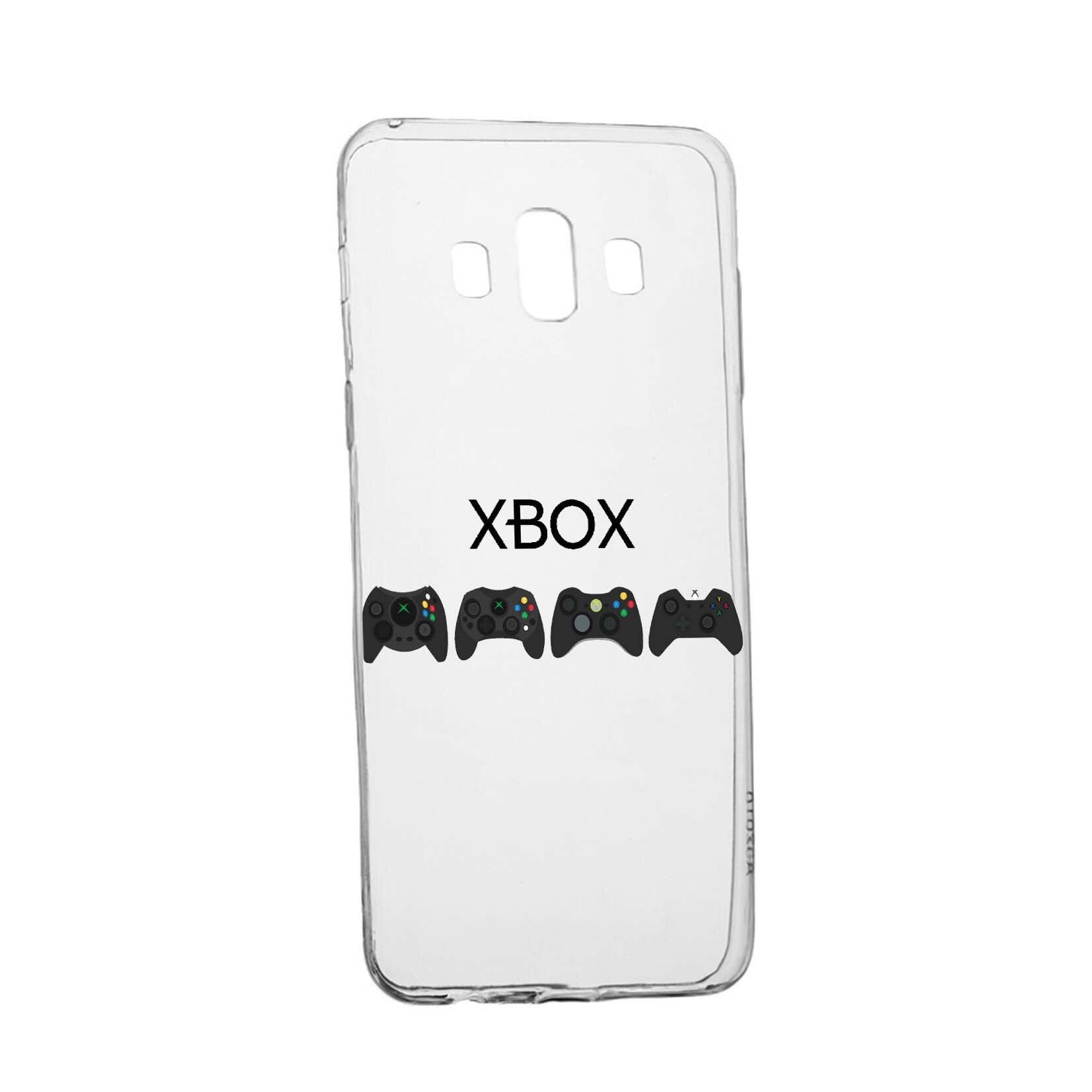 Husa Gamer - Xbox, pentru Samsung Galaxy J6 Plus 2018, rezistenta la uzura, anti-alunecare, din silicon Premium, 674