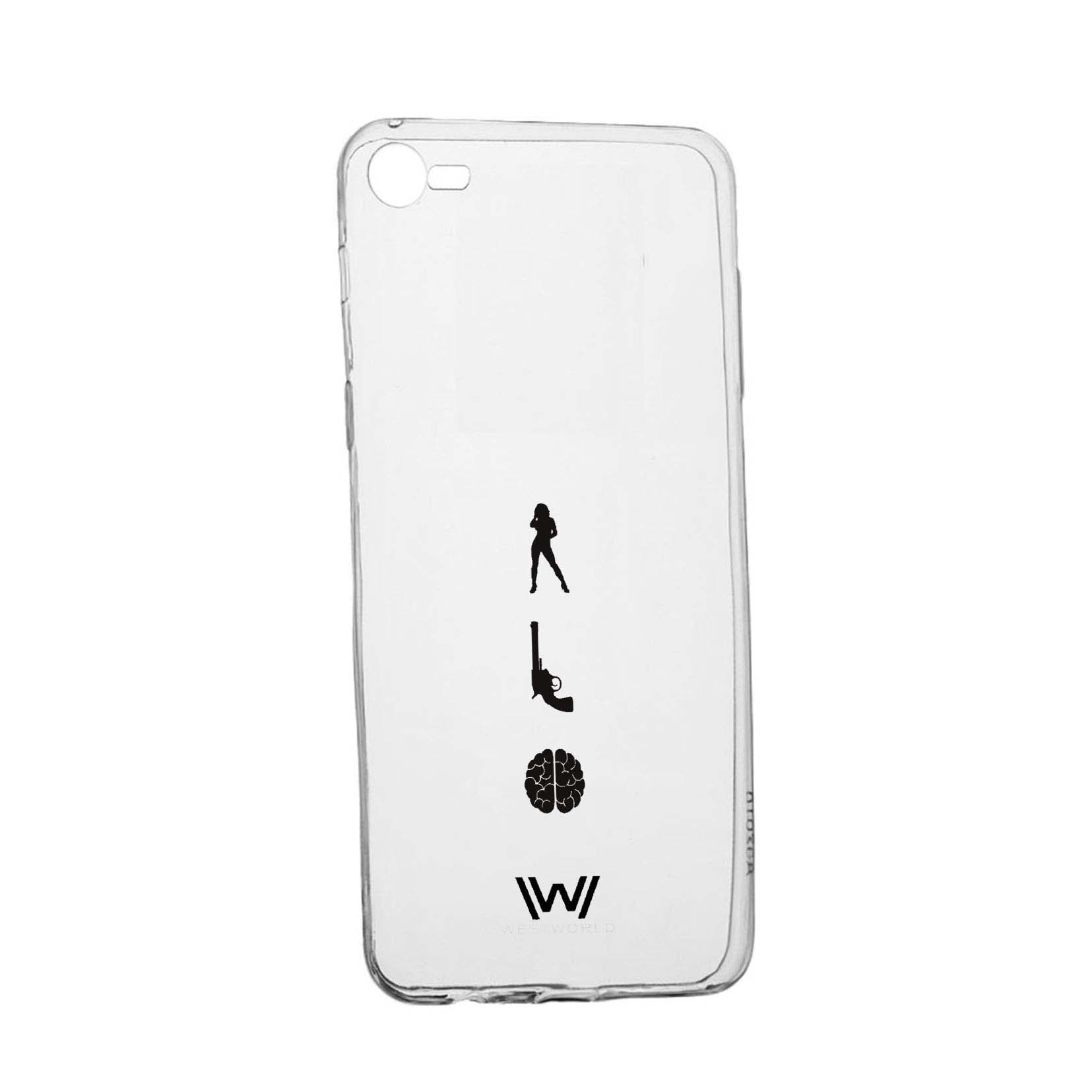 Husa WestWorld, Movie, pentru HTC Desire 12, rezistenta la uzura, anti-alunecare, din silicon Premium, 675