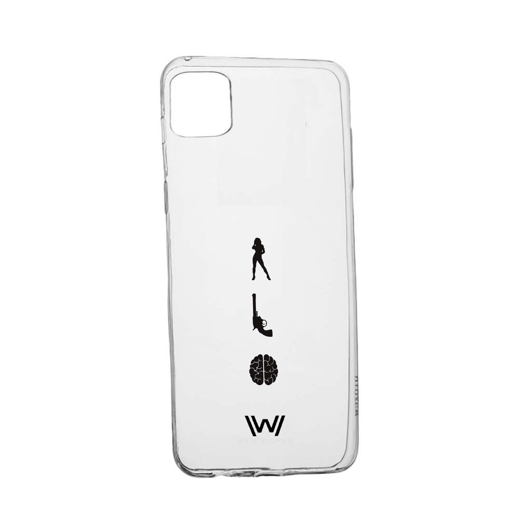 Husa WestWorld, Movie, pentru Apple iPhone 11, rezistenta la uzura, anti-alunecare, din silicon Premium, 675