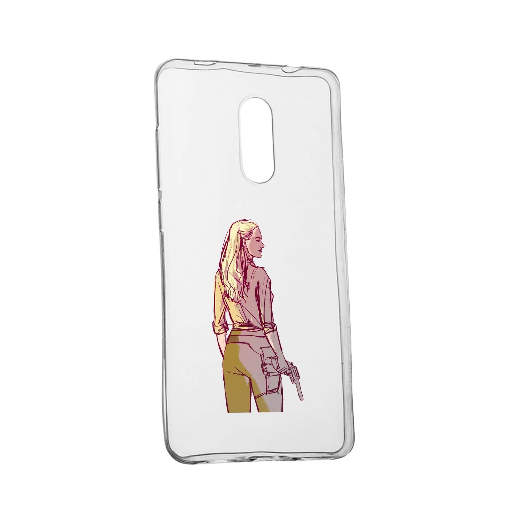 Husa WestWorld, Movie, pentru LG K8 2018, rezistenta la uzura, anti-alunecare, din silicon Premium, 676