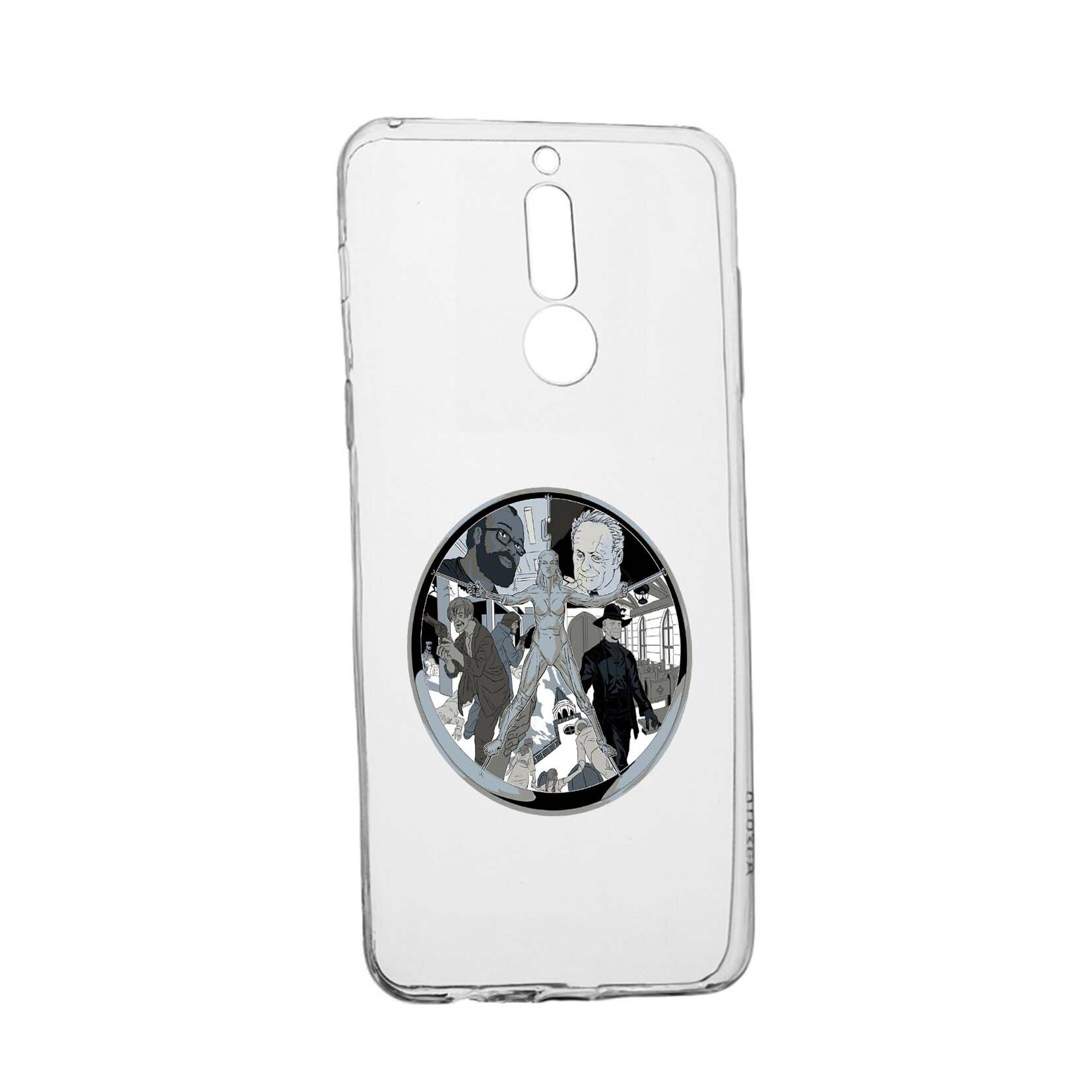 Husa WestWorld, Movie, pentru Sony Xperia 1/ XZ4, rezistenta la uzura, anti-alunecare, din silicon Premium, 681