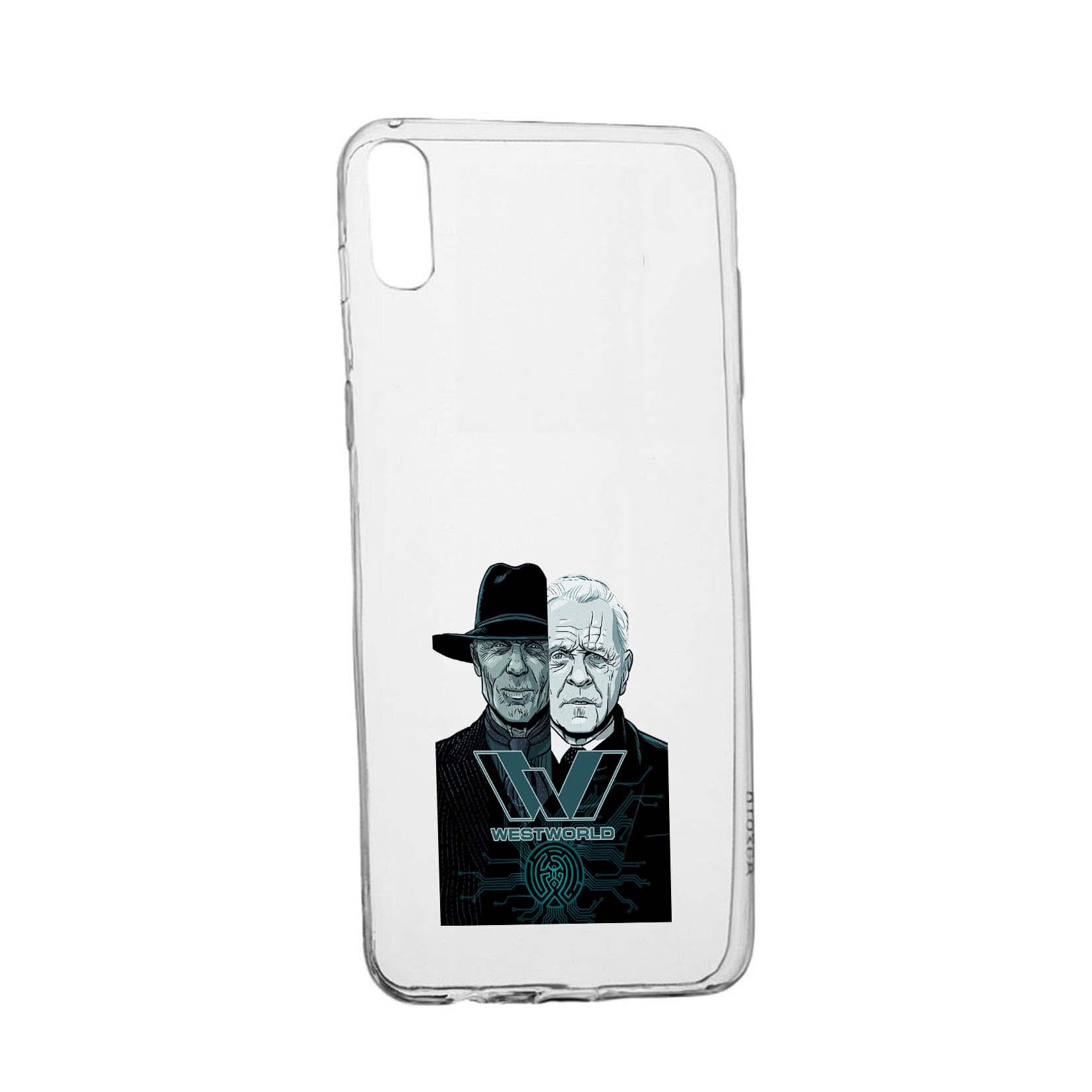 Husa WestWorld, Movie, pentru Huawei Y5 2019, rezistenta la uzura, anti-alunecare, din silicon Premium, 678